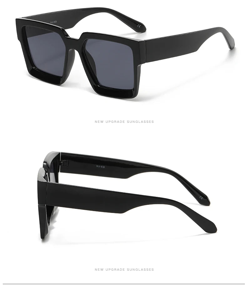 Fahion Vintage Cycling Square Sunglasses Men Women Retro Brand Designer Sun Glasses Unisex Ins Popular Shades Eyewear UV400