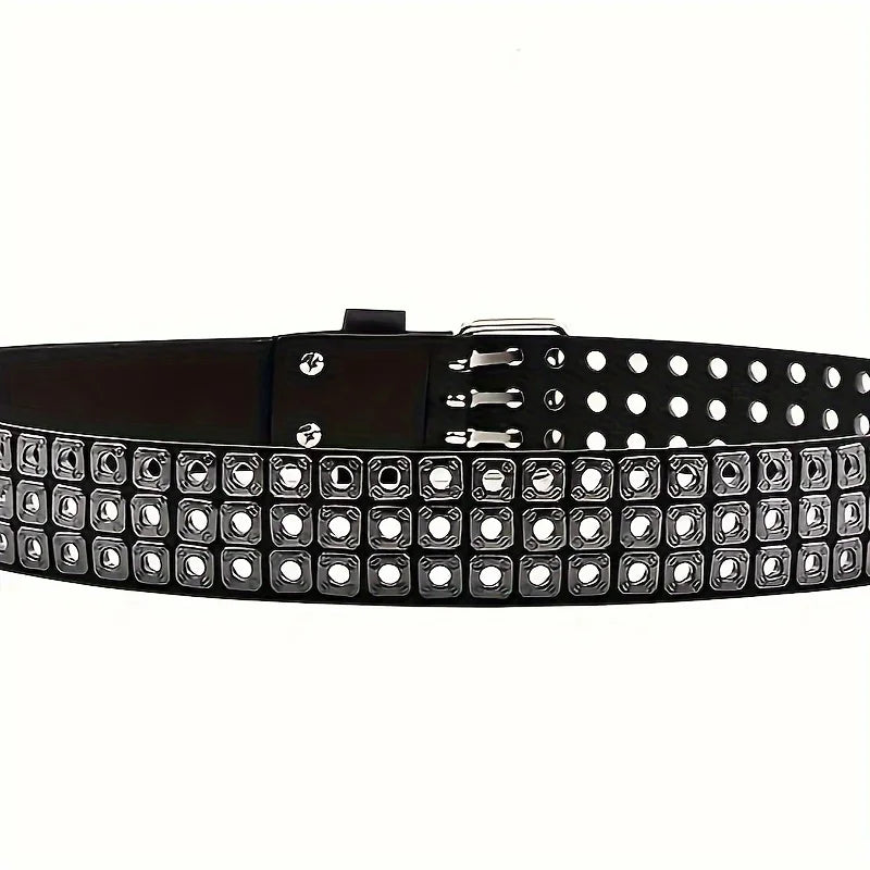Punk Style Rivet Belt For Men And Women, Ideal choice for Gifts
