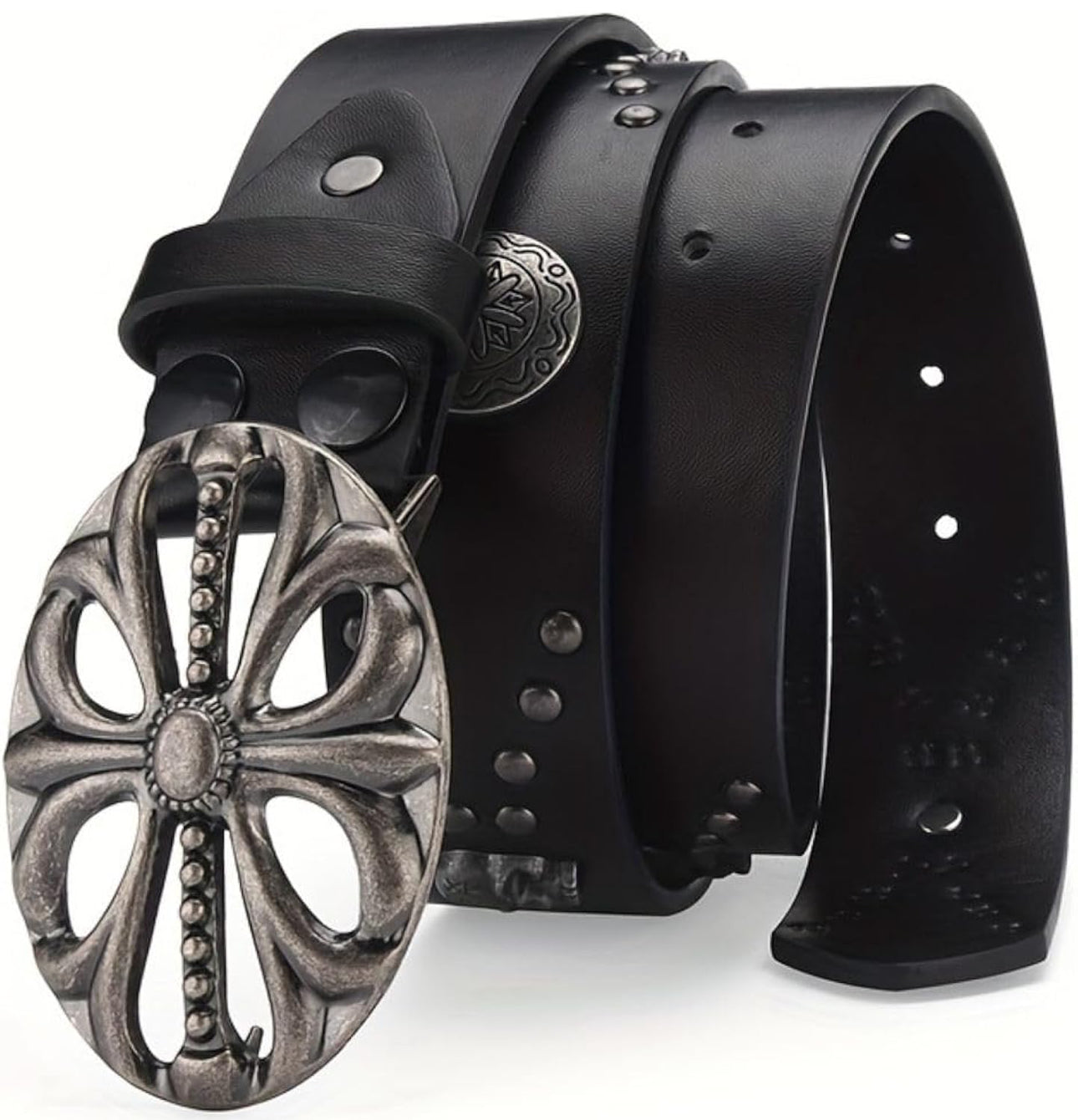 Bohemian Skeleton Belt – Riveted Hip Hop Punk Rock Y2K Unisex Style