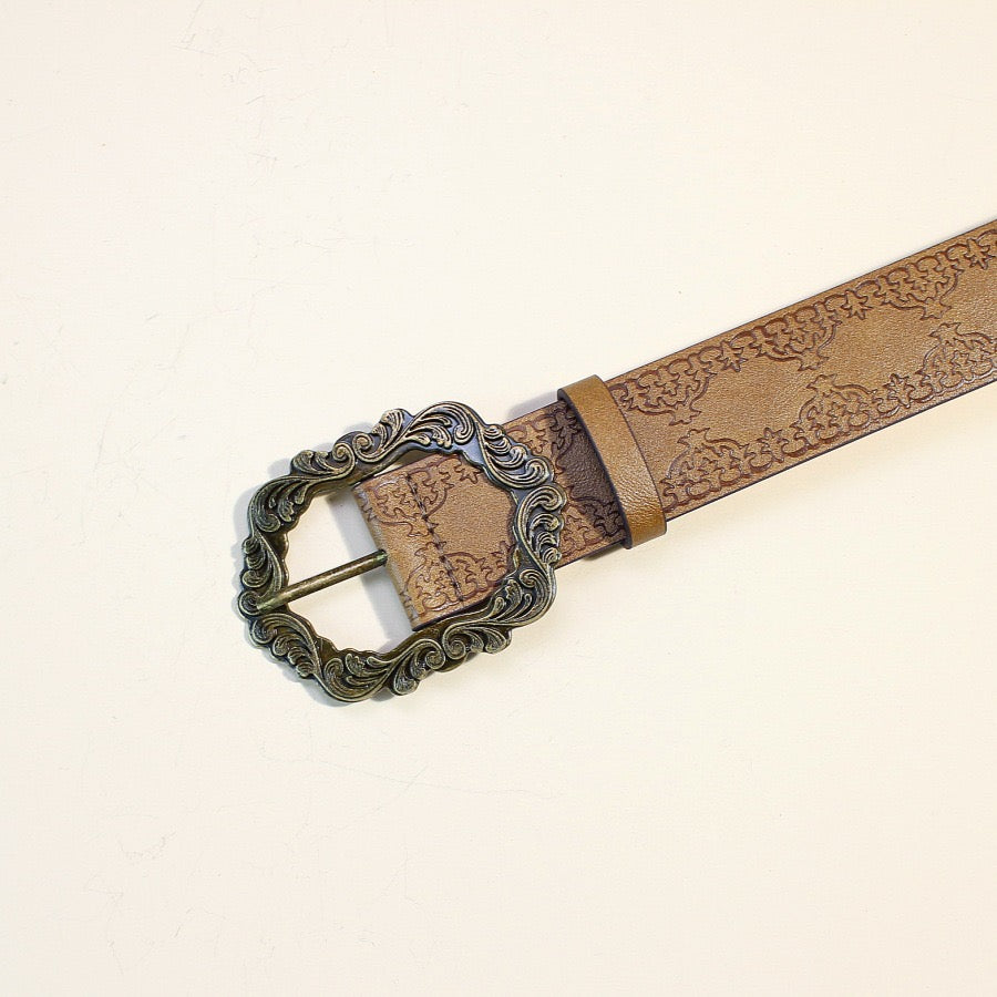 Punk Bohemian Style Belt Y2K Worn Waist Belt Vintage Waistband