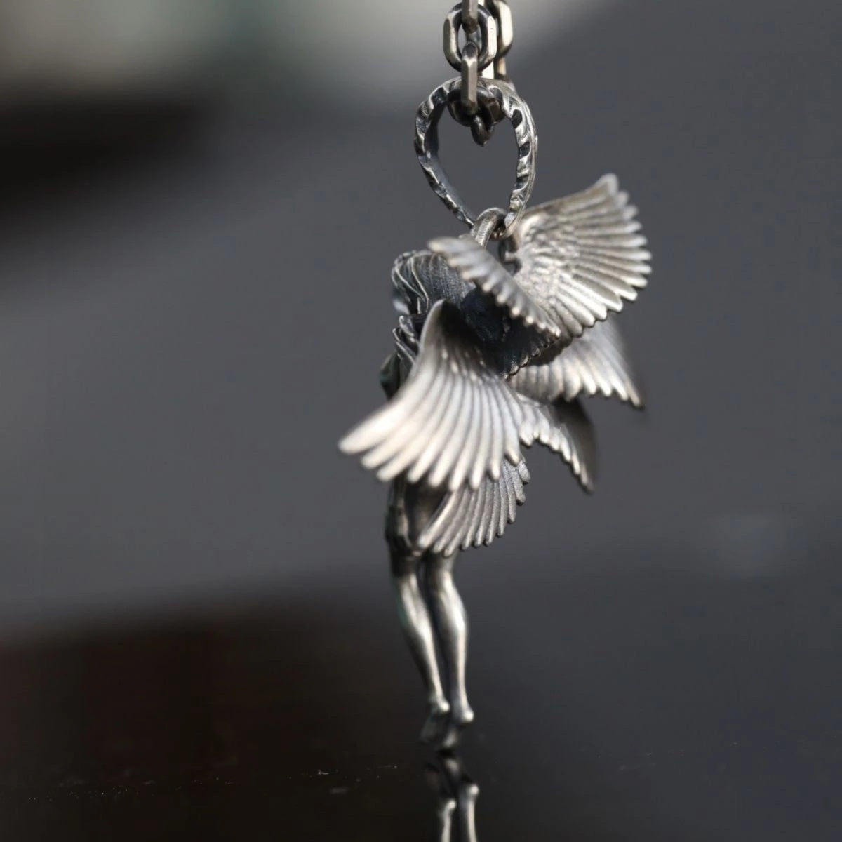Six Winged Angel Pendant Necklace For Men And Women