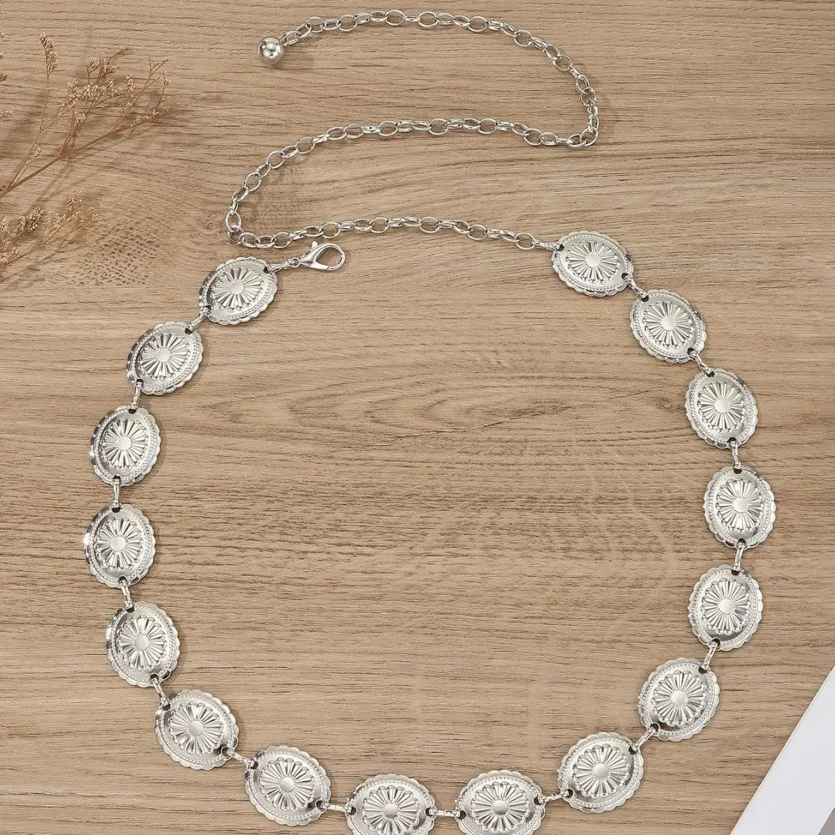 Bohemian Ethnic Style Retro Metal Waist Chain Women's Fashion All-match New Arrival Skirt Pants High-grade Belt