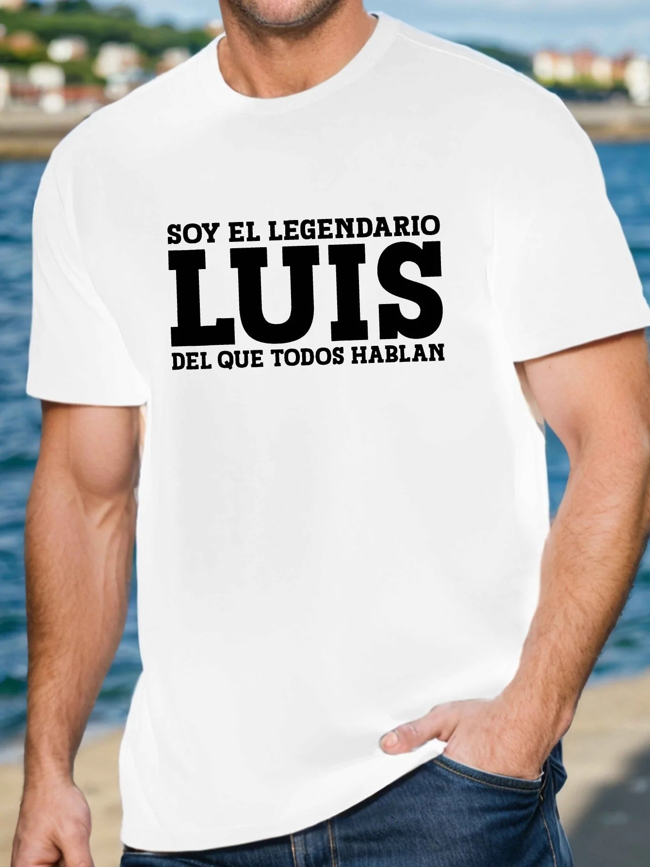 Spanish Legend Luis Men'S Short Sleeve T-shirt Summer T-shirt Top