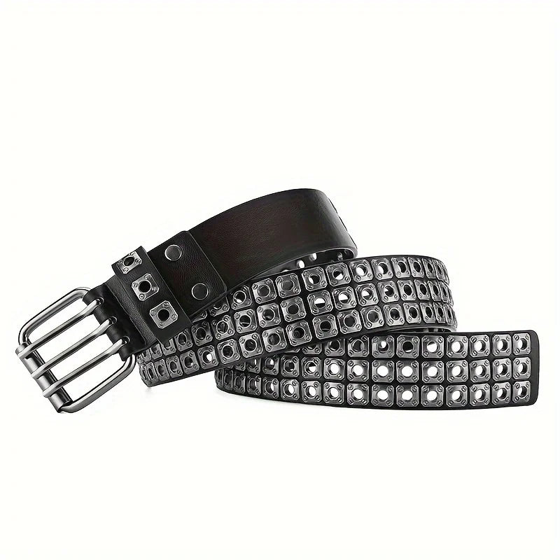 Punk Style Rivet Belt For Men And Women, Ideal choice for Gifts
