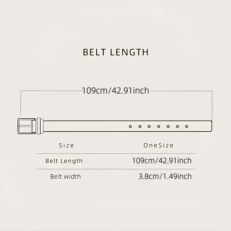 Punk Style Rivet Belt For Men And Women, Ideal choice for Gifts