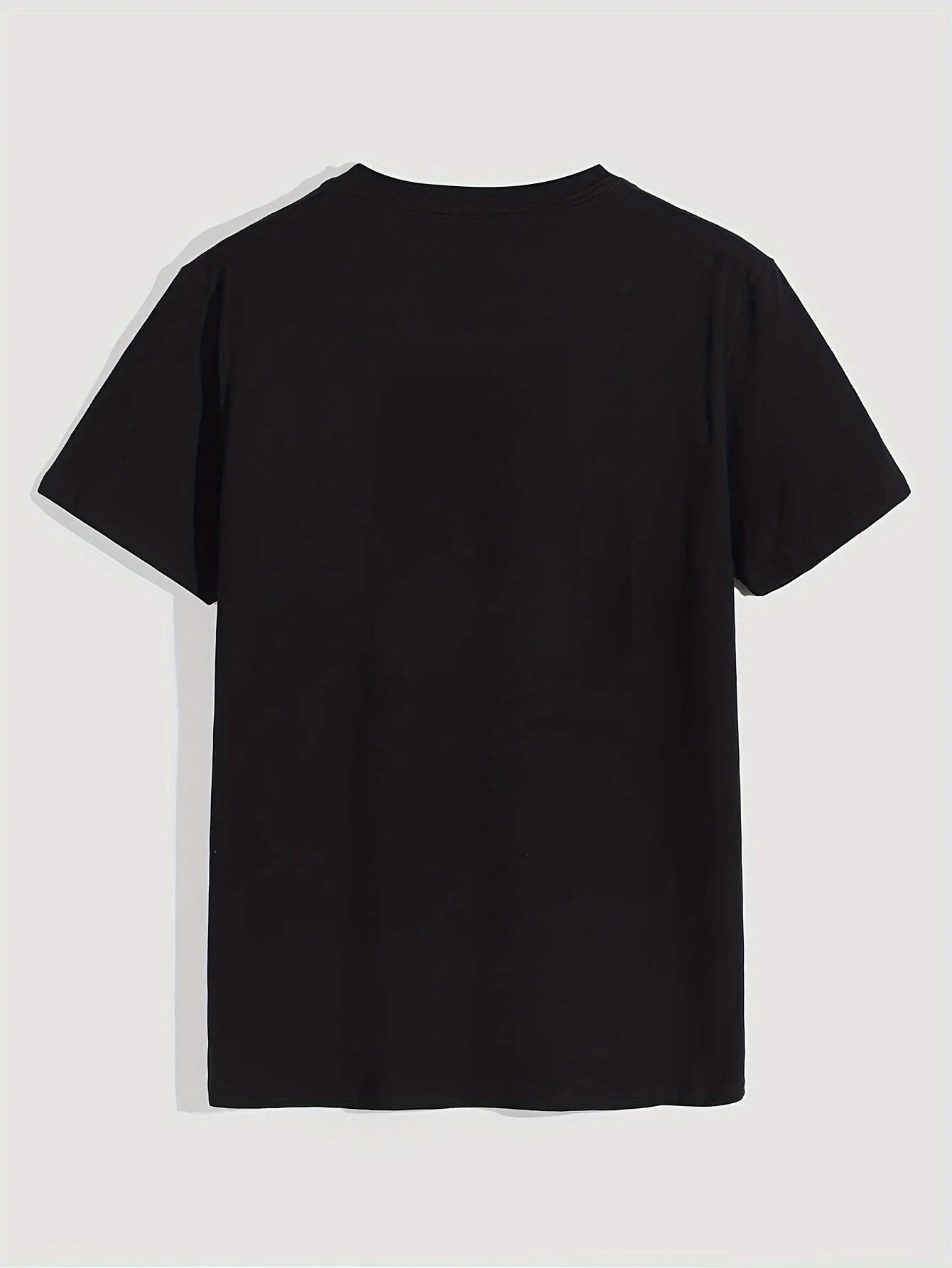Happy Camper" Men's T-Shirt - Casual, Breathable Polyester Blend, Stretch Fit with Elastane, Machine Washable