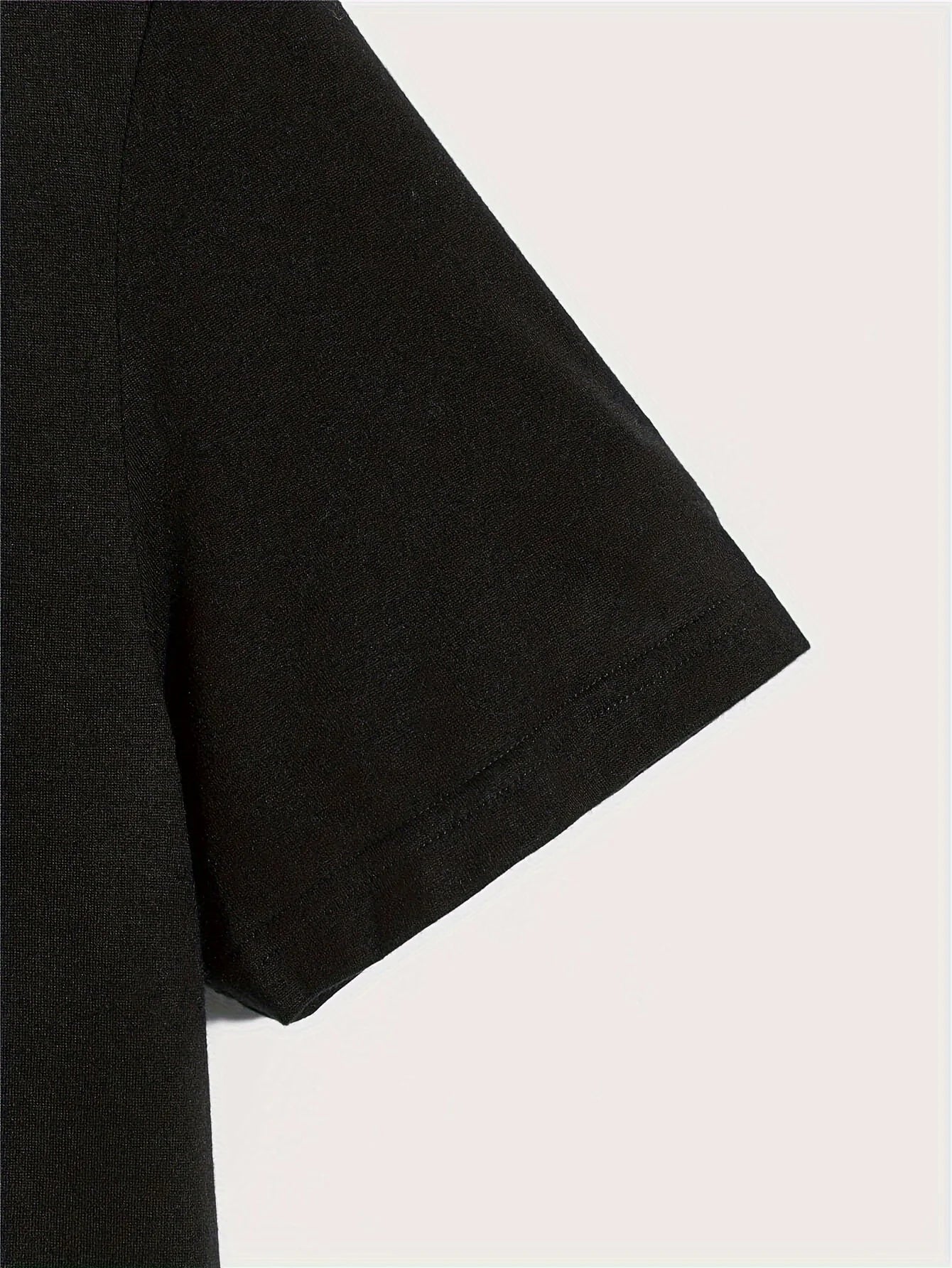 Happy Camper" Men's T-Shirt - Casual, Breathable Polyester Blend, Stretch Fit with Elastane, Machine Washable